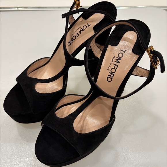 Tom Ford Angelina T strap Heel Sandal